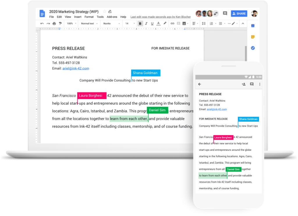 google-collaboration