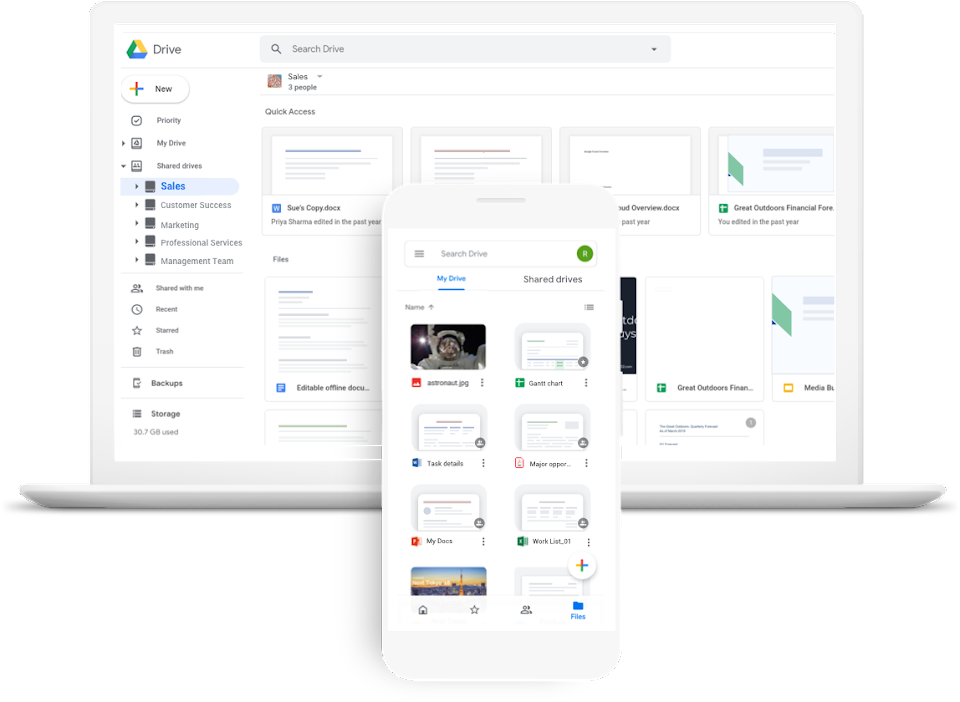google-store-and -share