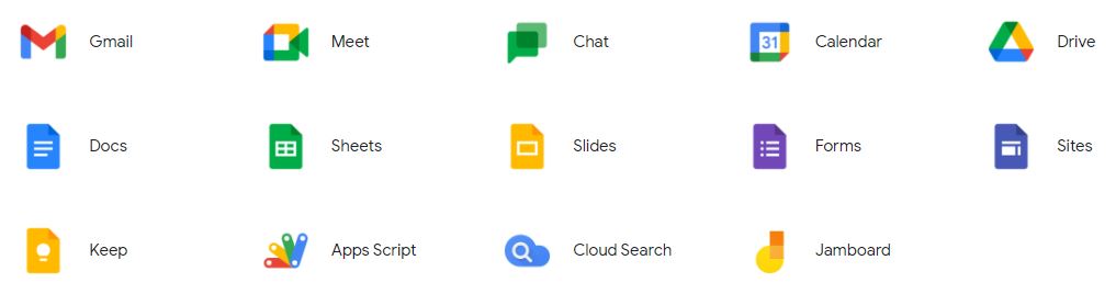 google-workspace-apps